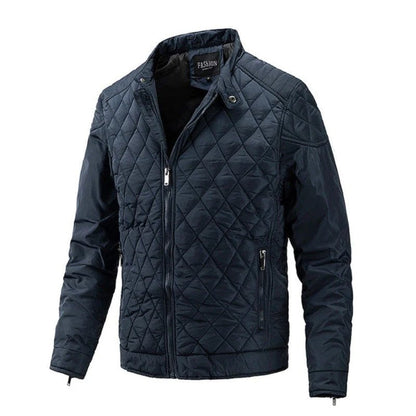 Diamondback Jacke | Lässige Frühlingsjacke-Blau-M-Chaps Herrenmode
