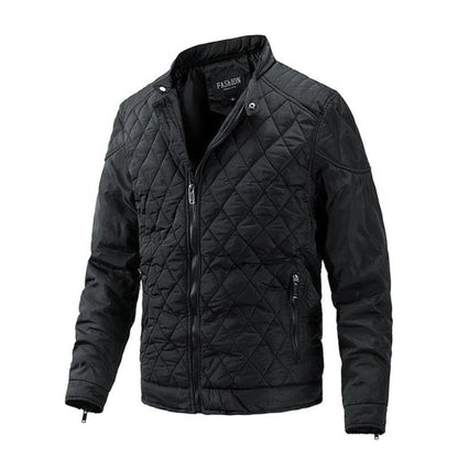 Diamondback Jacke | Lässige Frühlingsjacke-Schwarz-M-Chaps Herrenmode