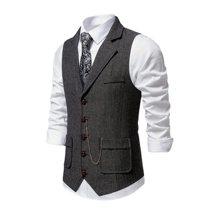 Elegante Weste für Männer-Chaps Herrenmode
