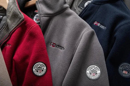 Fleecejacke | Warm | Taschen | Fleece-Jacke mit Reißverschluss | Winterkleidung für Herren-Chaps Herrenmode