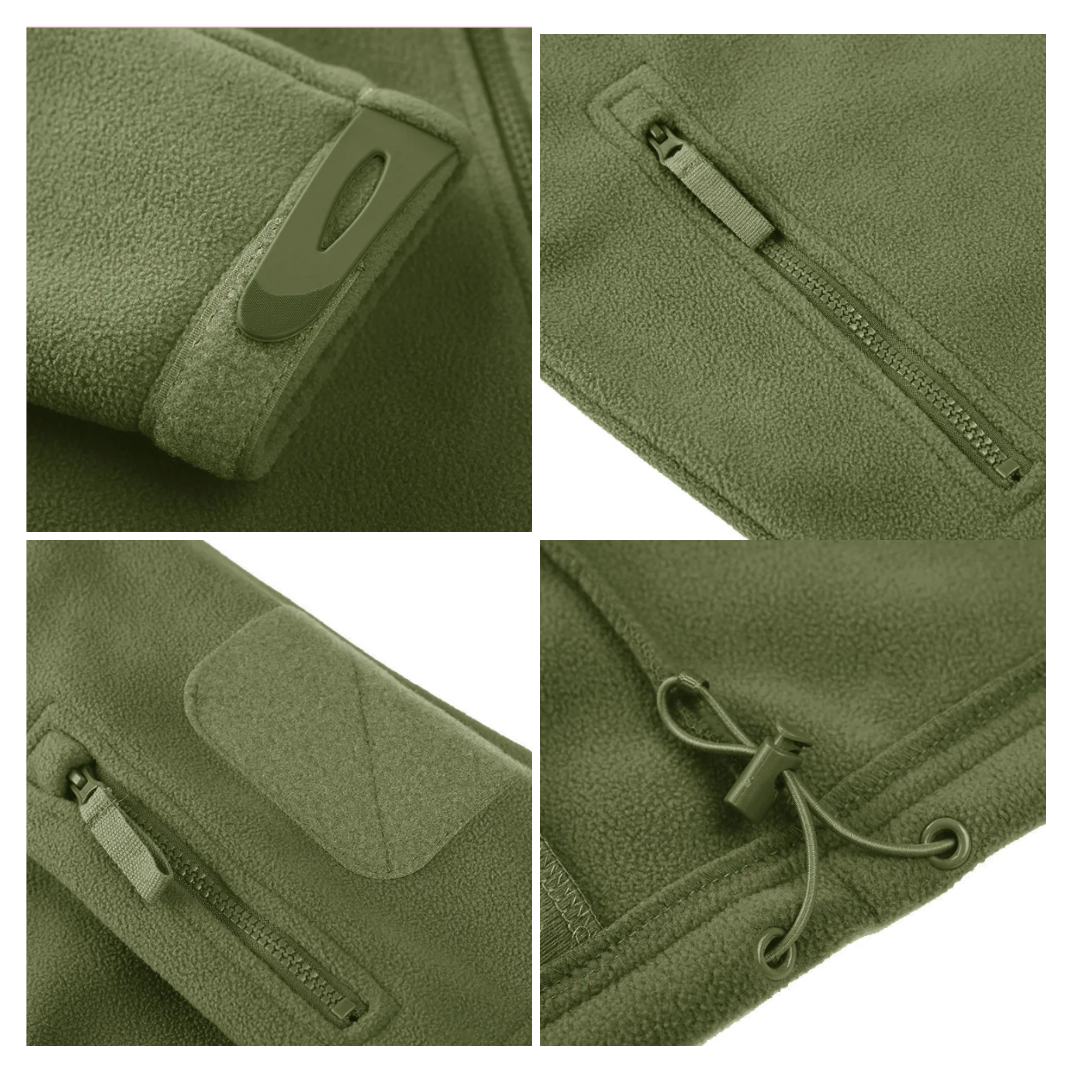 Fleecejacke - Warme taktische Zip-Up Fleecejacke für Männer-Chaps Herrenmode