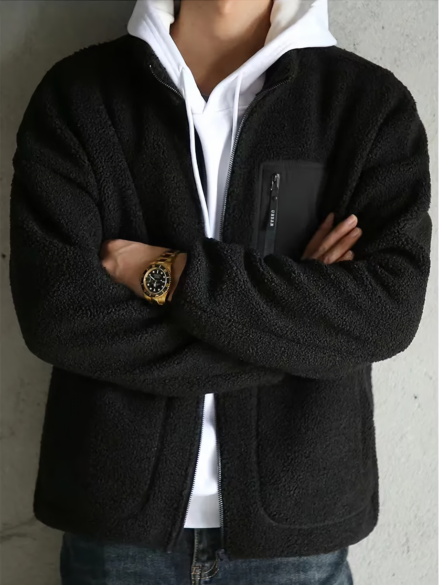 Fleecejacke | Zip-Up | Warm | Full Zip Fleece | Herren Fleece-Chaps Herrenmode