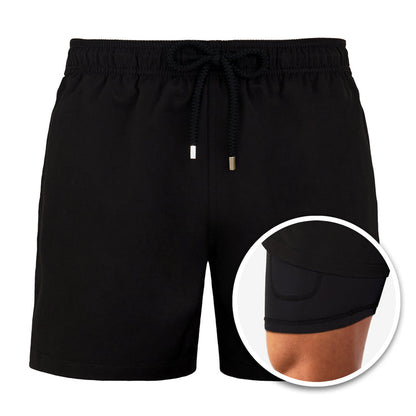 Florida Badeshorts-Schwarz-S-Chaps Herrenmode