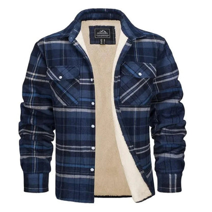 Garwood-Weste-Blau Grau-S-Chaps Herrenmode