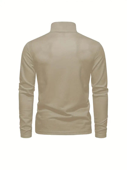 Giraffe Polohemd | Langarmhemd mit Revers für Männer-Chaps Herrenmode