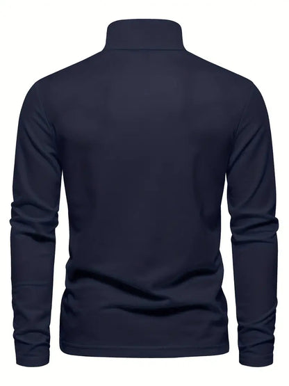 Giraffe Polohemd | Langarmhemd mit Revers für Männer-Chaps Herrenmode