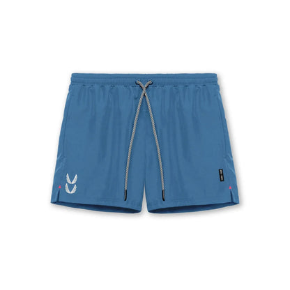 Gym Shorts | Drawstring | 2-in-1 | Sport Shorts | Herren Laufshorts-Hellblau-S-Chaps Herrenmode