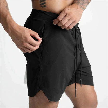 Gym Shorts | Kordelzug | Leichtgewicht | Sport Shorts | Herren Trainingsshorts-Chaps Herrenmode