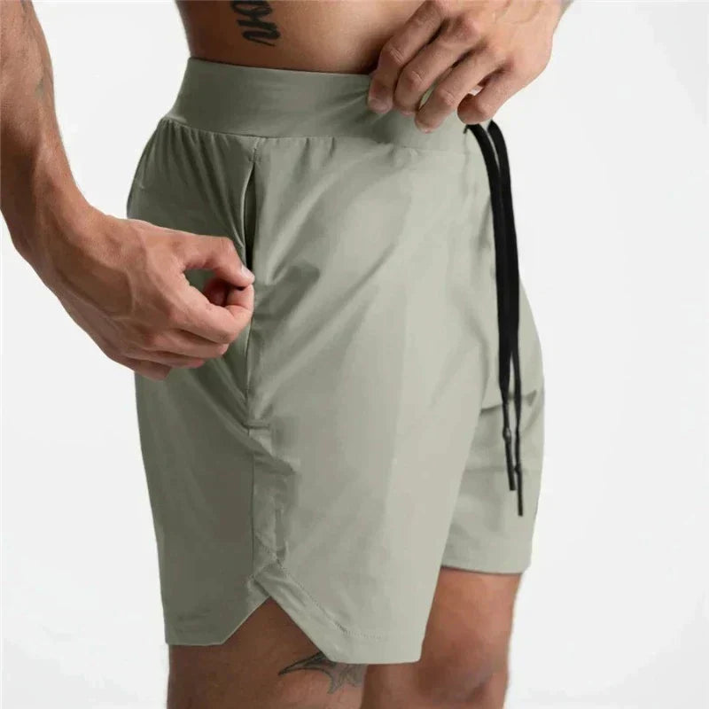 Gym Shorts | Kordelzug | Leichtgewicht | Sport Shorts | Herren Trainingsshorts-Chaps Herrenmode
