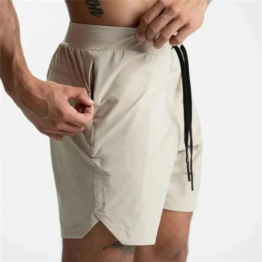 Gym Shorts | Kordelzug | Leichtgewicht | Sport Shorts | Herren Trainingsshorts-Chaps Herrenmode