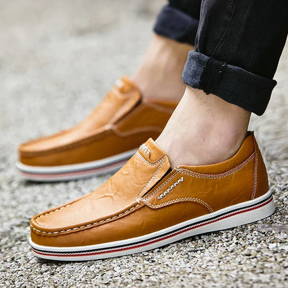 Halbschuhe – Slip-On – ergonomisch – Lederhalbschuhe – Herrenschuhe-Chaps Herrenmode