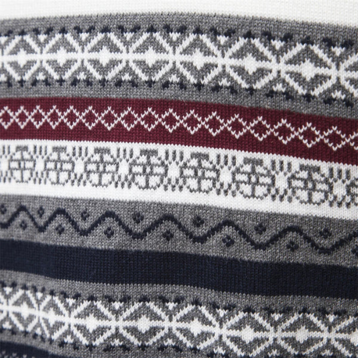 Half Zip Pullover | Gestrickt | Winter | Pullover | Herrenbekleidung-Chaps Herrenmode