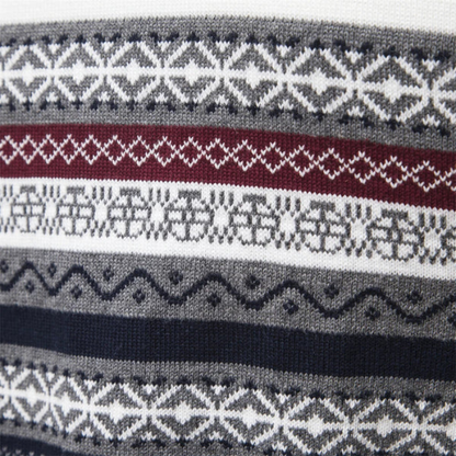 Half Zip Pullover | Gestrickt | Winter | Pullover | Herrenbekleidung-Chaps Herrenmode