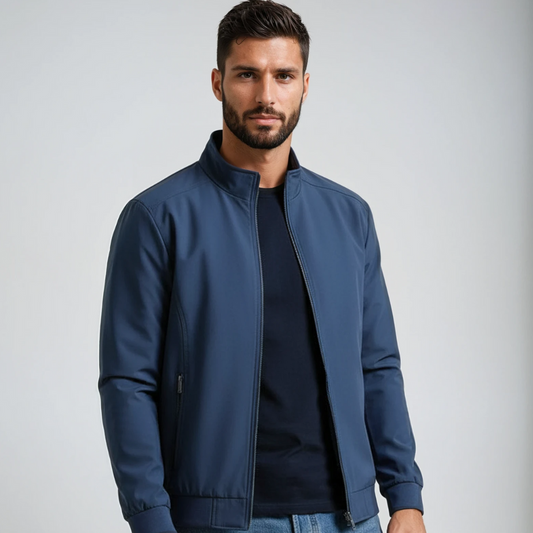 Harrington-Jacke | Mit Reißverschluss | Herbst | Windjacke | Herrenjacke-Chaps Herrenmode