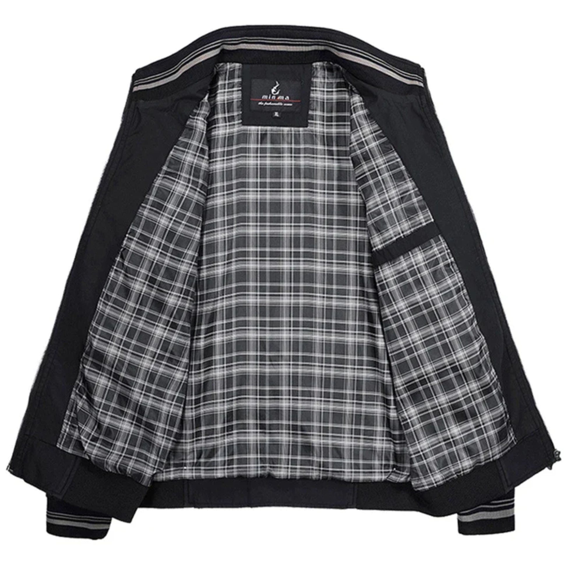 Harrington Jacke | Zip-Up | Winddicht | Bomberjacke | Freizeitjacken für Männer-Chaps Herrenmode