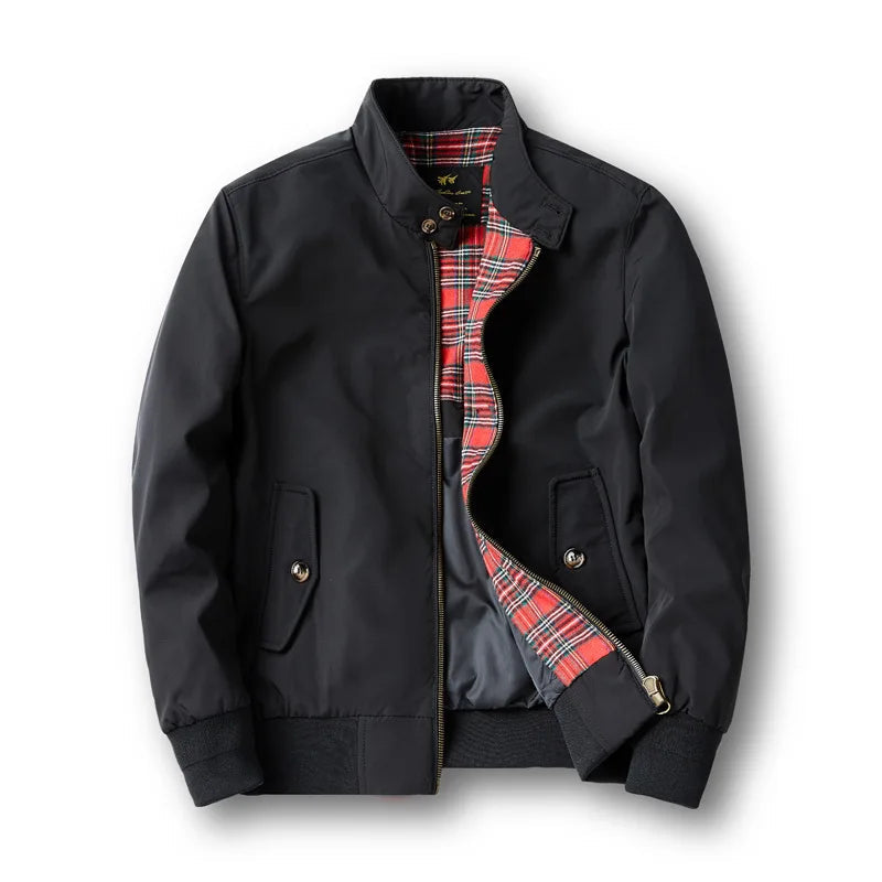 Harrington-Jacke | mit Reißverschluss | Herbst | Bomberjacke | Herrenjacke-Chaps Herrenmode