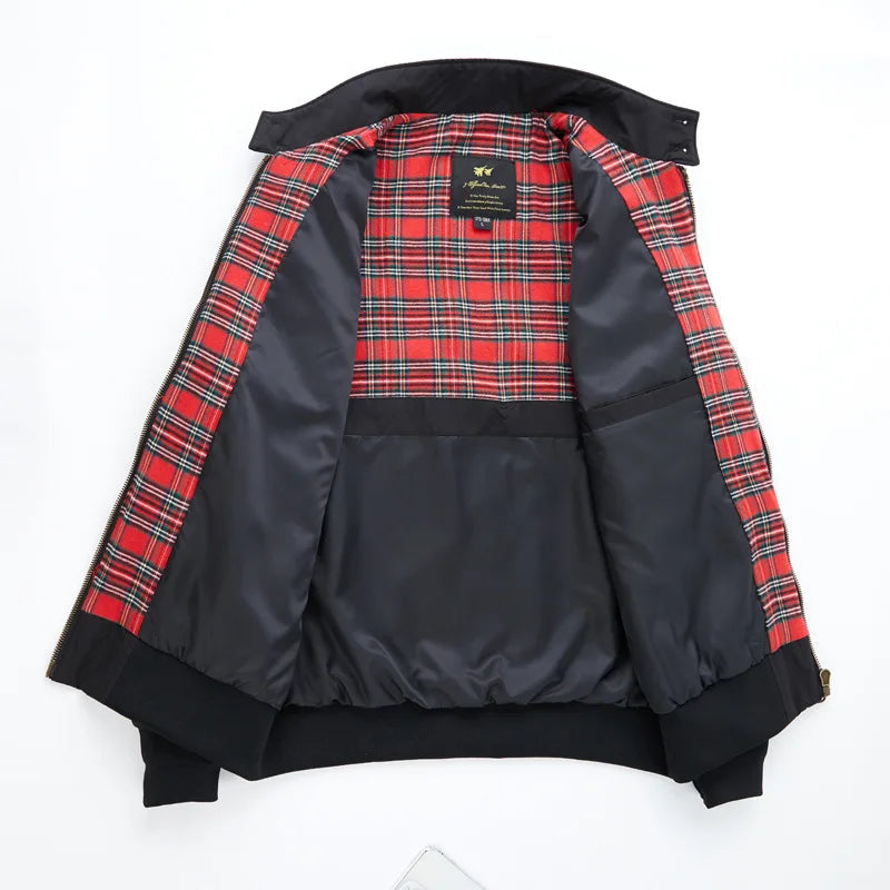 Harrington-Jacke | mit Reißverschluss | Herbst | Bomberjacke | Herrenjacke-Chaps Herrenmode