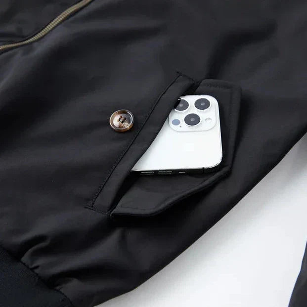 Harrington-Jacke | mit Reißverschluss | Herbst | Bomberjacke | Herrenjacke-Chaps Herrenmode