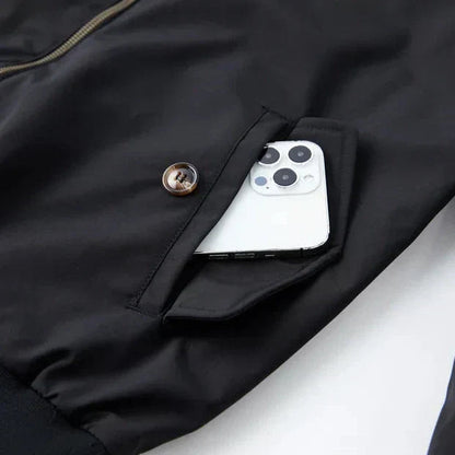 Harrington-Jacke | mit Reißverschluss | Herbst | Bomberjacke | Herrenjacke-Chaps Herrenmode