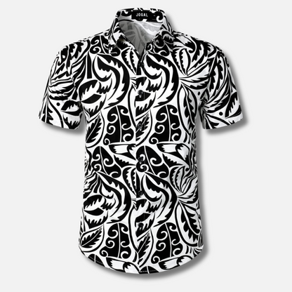 Hawaii Surf Floral Bluse für Männer-8-XS-Chaps Herrenmode