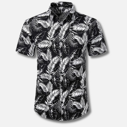 Hawaii Surf Floral Bluse für Männer-9-XS-Chaps Herrenmode
