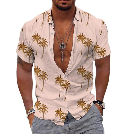 Hawaiihemd | Kurzarmhemd | Polohemd | Herren-Sommerhemd-Chaps Herrenmode