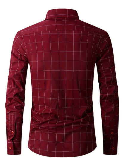 Hemd | Langarm | Slim Fit | Oxford Hemd | Herren-Knopfleistenhemd-Chaps Herrenmode