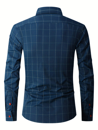 Hemd | Langarm | Slim Fit | Oxford Hemd | Herren-Knopfleistenhemd-Chaps Herrenmode