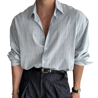 Hemd mit Kragen | Langarmhemd | Freizeithemd | Herrenhemden-Chaps Herrenmode