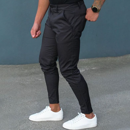 Herren-Chinos – Lässige, dehnbare Chino-Hose mit schmaler Passform-Chaps Herrenmode