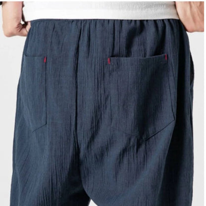 Herren Jogger - Freizeit - Leichtgewicht - Kordelzughosen - Herrenhosen-Chaps Herrenmode
