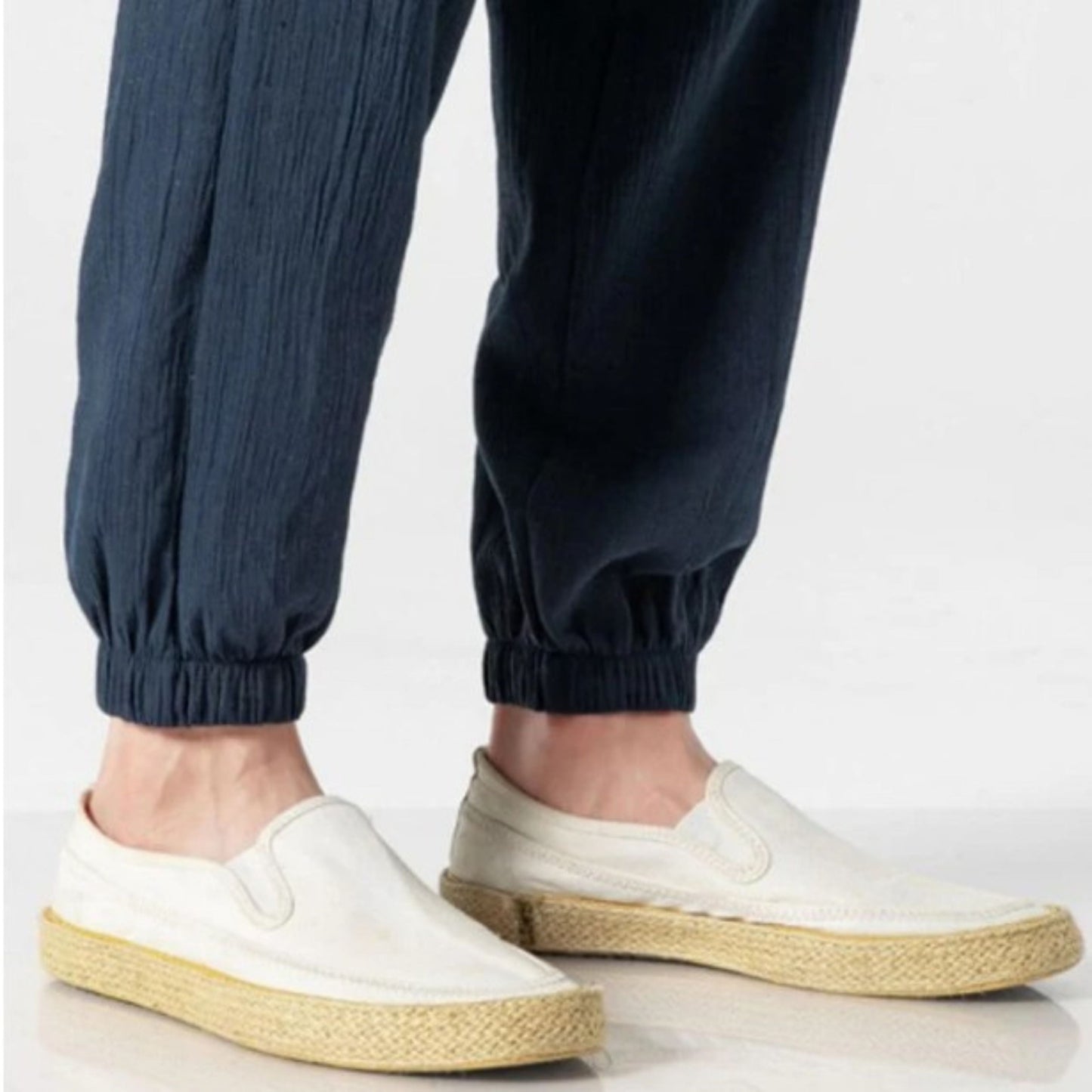Herren Jogger - Freizeit - Leichtgewicht - Kordelzughosen - Herrenhosen-Chaps Herrenmode