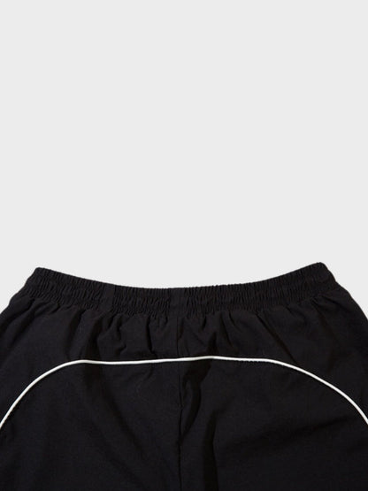 Herren-Jogginghose – Kordelzug – Weites Bein – Trainingshose – Workout-Hose-Chaps Herrenmode