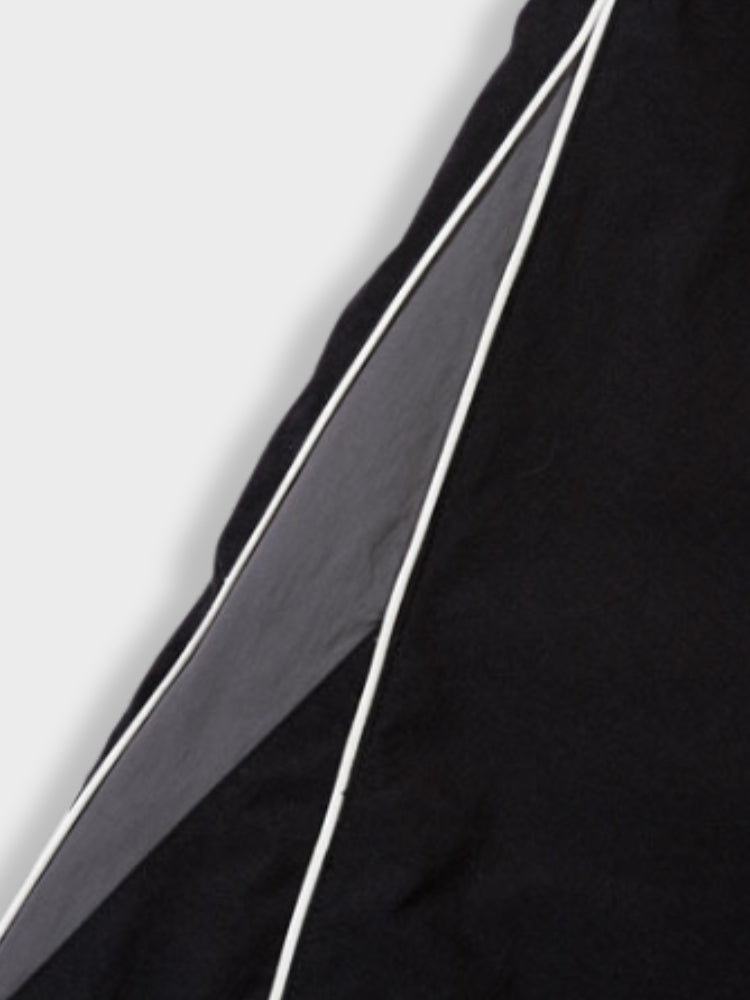 Herren-Jogginghose – Kordelzug – Weites Bein – Trainingshose – Workout-Hose-Chaps Herrenmode