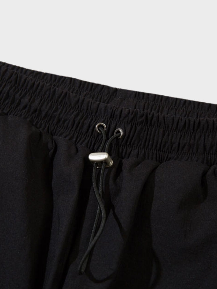 Herren-Jogginghose – Kordelzug – Weites Bein – Trainingshose – Workout-Hose-Chaps Herrenmode