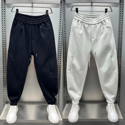Herren-Jogginghosen | Bequem | Elastischer Bund | Baggy-Jogginghosen | Sweathosen-Chaps Herrenmode
