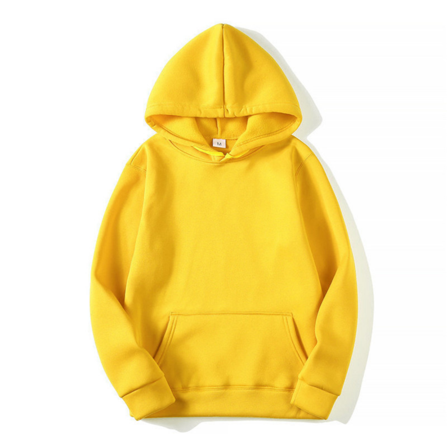 Herren-Kapuzenpullover – Gemütlich – mit Taschen – Pullover mit Kapuze – Herrenbekleidung-Gelb-S-Chaps Herrenmode
