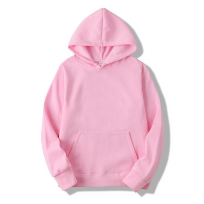 Herren-Kapuzenpullover – Gemütlich – mit Taschen – Pullover mit Kapuze – Herrenbekleidung-Rosa-S-Chaps Herrenmode