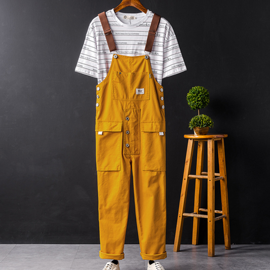 Herren-Overalls | Cargohosen | Taschen | Latzhosen | Herrenbekleidung-Chaps Herrenmode