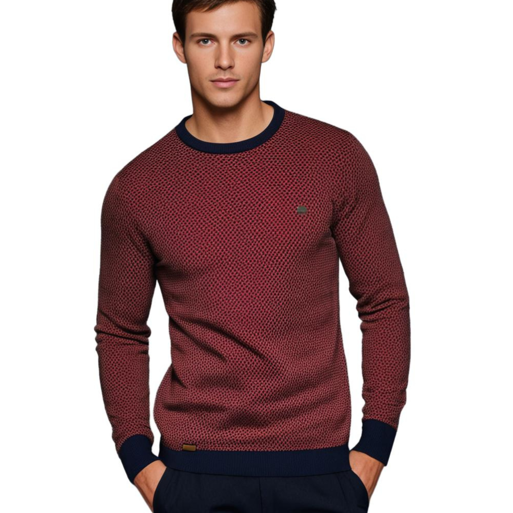 Herren Pullover | Rundhalsausschnitt | Regular Fit | Strickpullover | Herrenbekleidung-Chaps Herrenmode