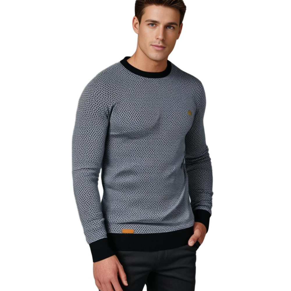 Herren Pullover | Rundhalsausschnitt | Regular Fit | Strickpullover | Herrenbekleidung-Chaps Herrenmode