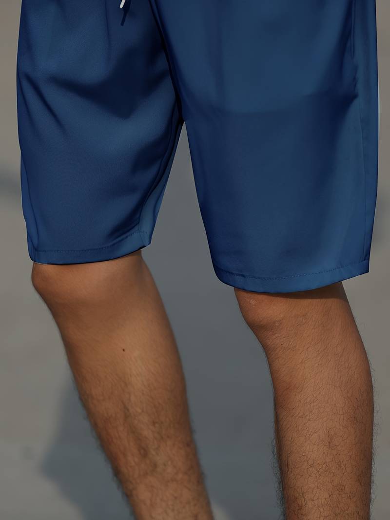 Herren-Shorts – Lässige Sommer-Shorts mit Kordelzug für Männer-Chaps Herrenmode