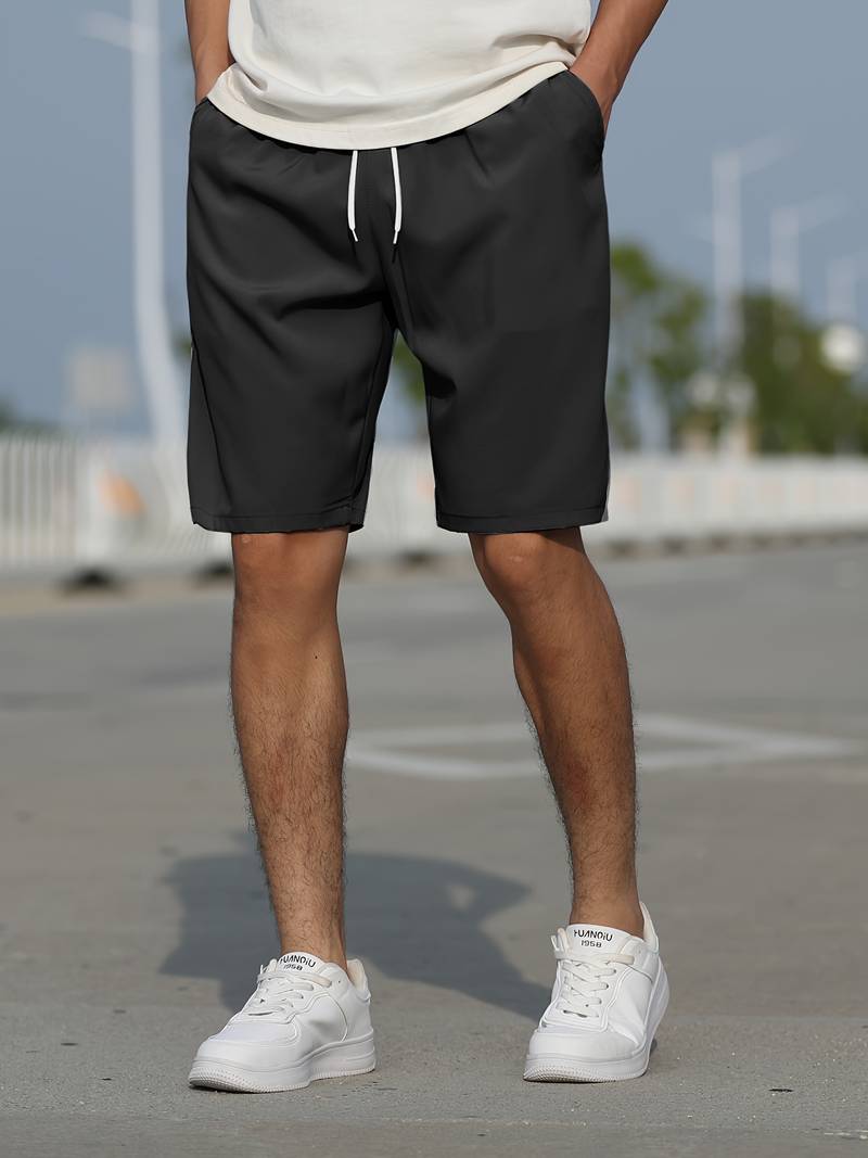 Herren-Shorts – Lässige Sommer-Shorts mit Kordelzug für Männer-Chaps Herrenmode
