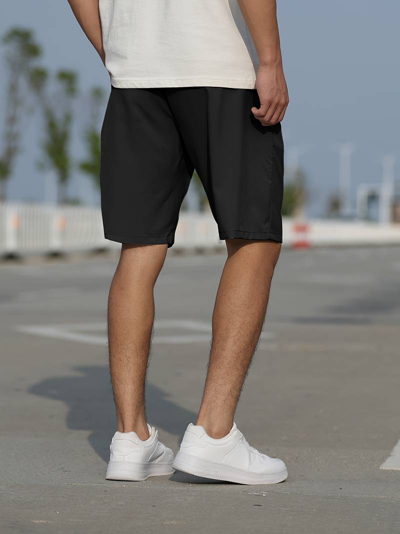 Herren-Shorts – Lässige Sommer-Shorts mit Kordelzug für Männer-Chaps Herrenmode
