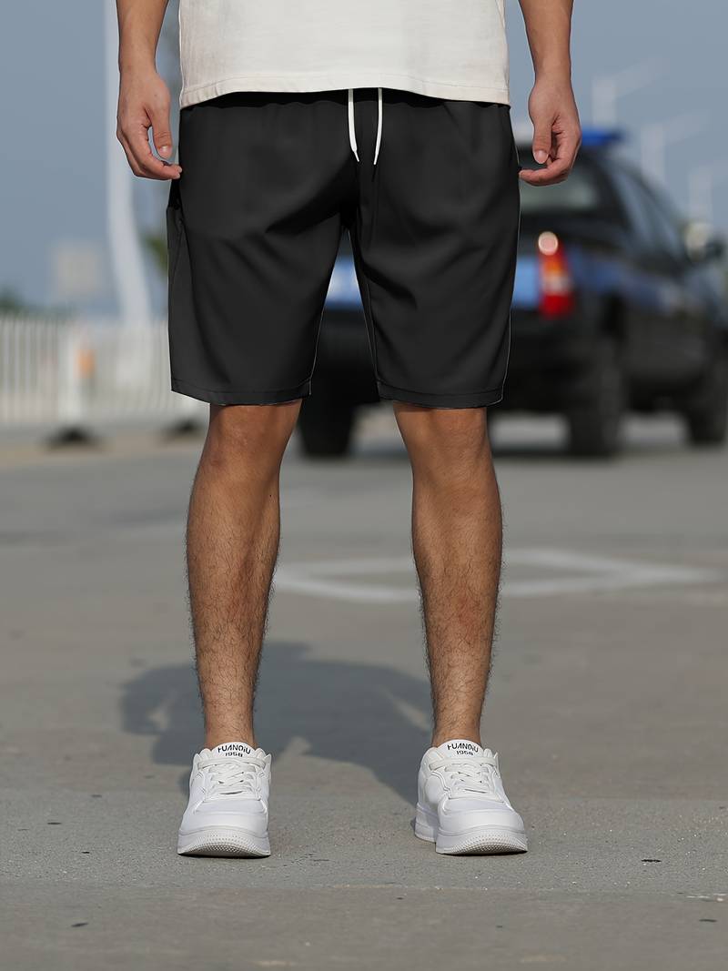 Herren-Shorts – Lässige Sommer-Shorts mit Kordelzug für Männer-Chaps Herrenmode