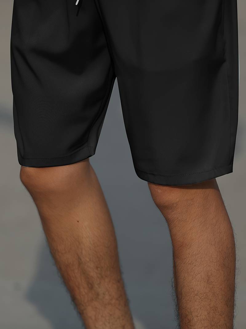 Herren-Shorts – Lässige Sommer-Shorts mit Kordelzug für Männer-Chaps Herrenmode