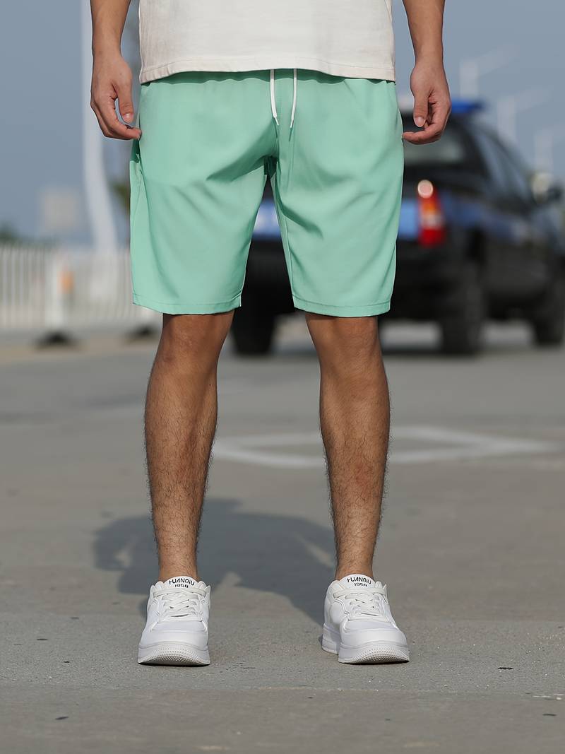 Herren-Shorts – Lässige Sommer-Shorts mit Kordelzug für Männer-Chaps Herrenmode