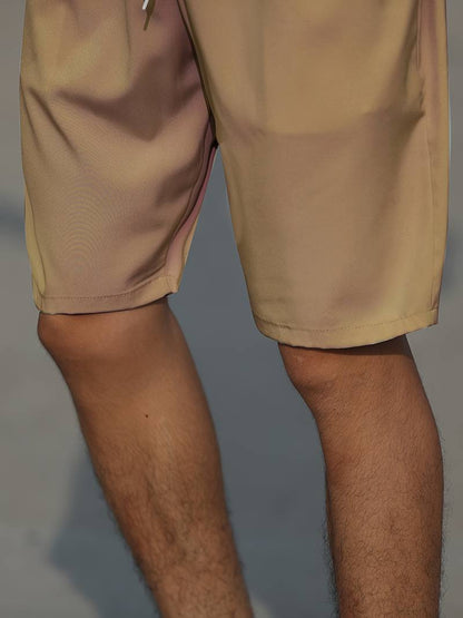 Herren-Shorts – Lässige Sommer-Shorts mit Kordelzug für Männer-Chaps Herrenmode