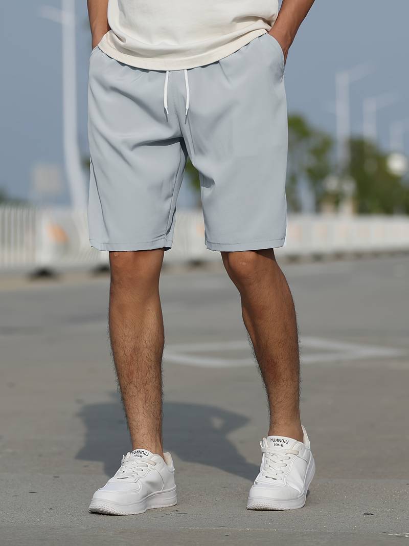 Herren-Shorts – Lässige Sommer-Shorts mit Kordelzug für Männer-Chaps Herrenmode