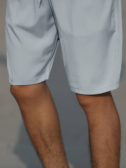 Herren-Shorts – Lässige Sommer-Shorts mit Kordelzug für Männer-Chaps Herrenmode